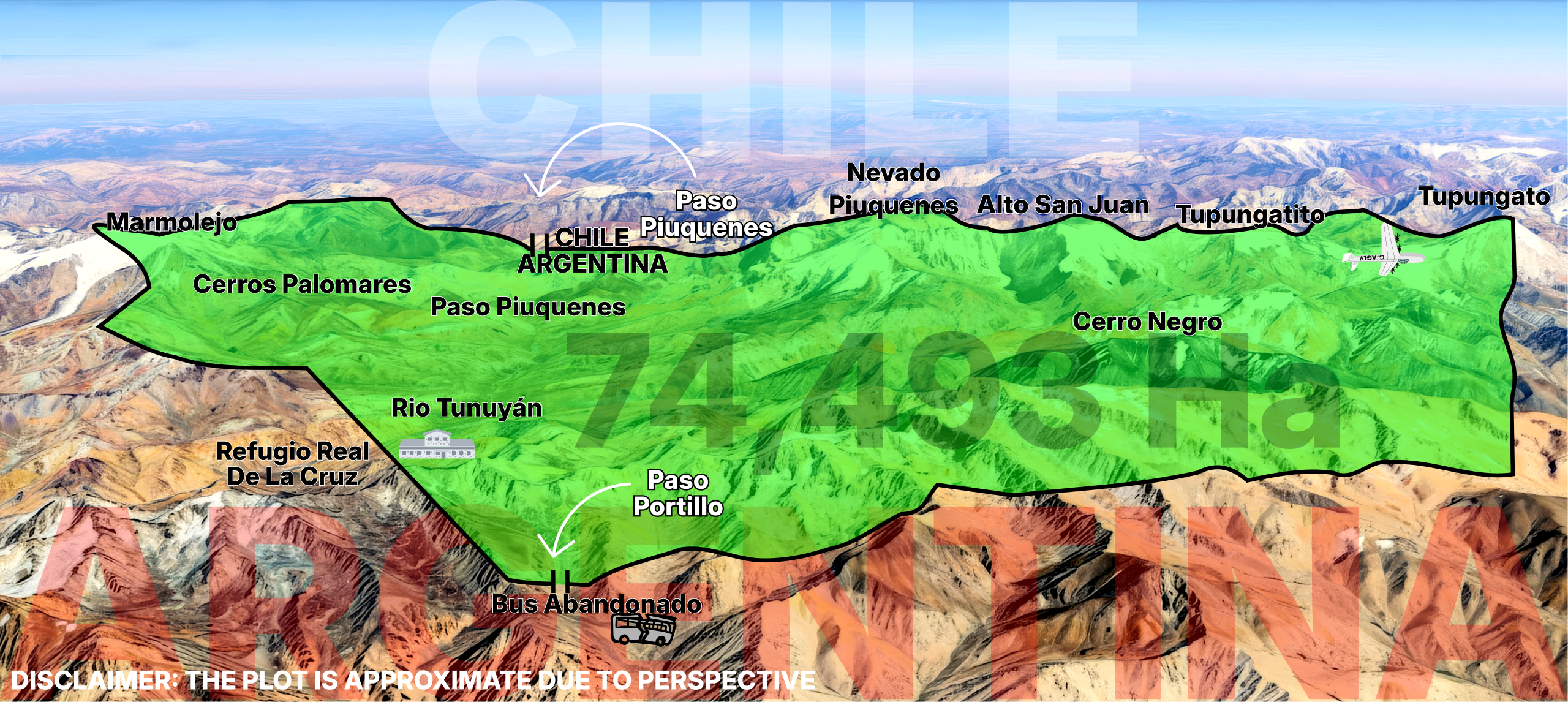 Map Plot - Bird View
